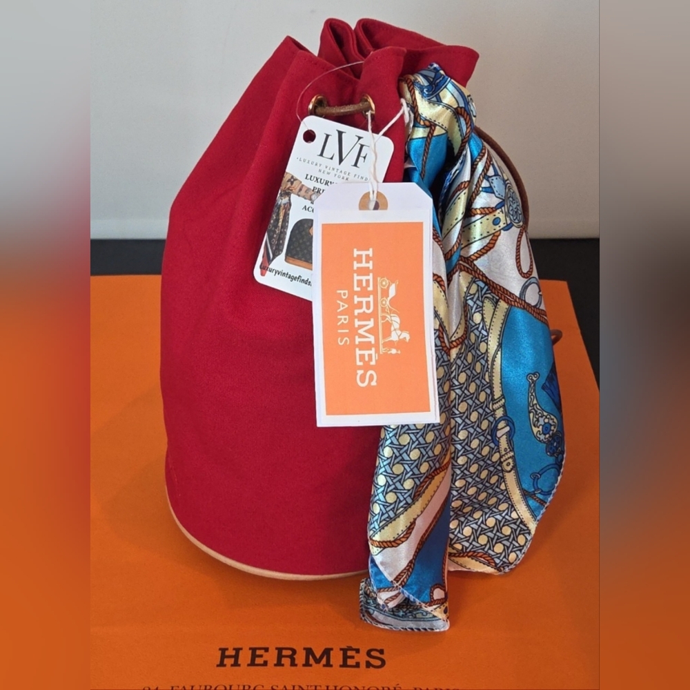 Hermès Ultra rare archived 1980s Porochon Mimil MM bag excellent condition